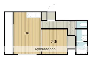 ALIVIO茨木西中条【1階】の間取り