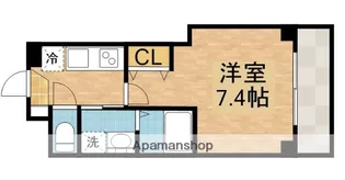 AILE南茨木【1階】の間取り