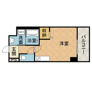 ガーデンクォーツ摂津正雀【2階】の間取り