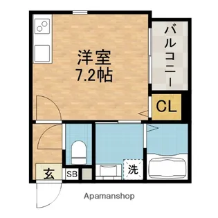 グレイス千里丘【2階】の間取り