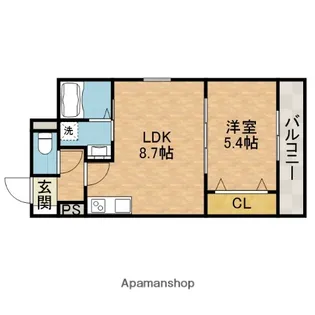 アート総持寺駅前【3階】の間取り