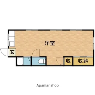 第2西川マンション【1階】の間取り