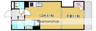 セレニティ豊川A棟【2階】の間取り