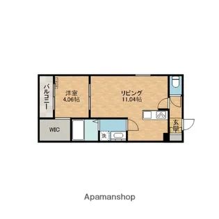 イル・フィオーレ一津屋【3階】の間取り