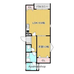 La-Crea総持寺【1階】の間取り
