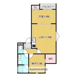 (仮称)LA−CREA総持寺【3階】の間取り
