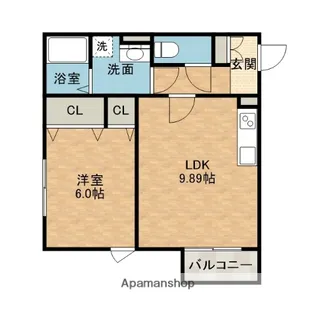 (仮称)La-Crea茨木寺田町【1階】の間取り