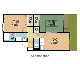 ノイハイツ【1階】の間取り