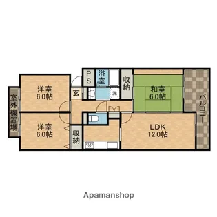 NOVAVIA【2階】の間取り