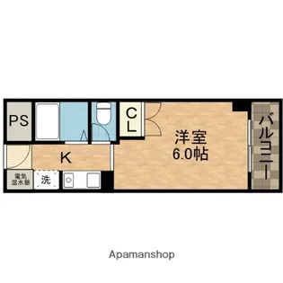 スチューデントパレス茨木【5階】の間取り