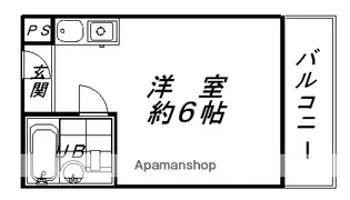 OMレジデンス茨木追手門前【2階】の間取り