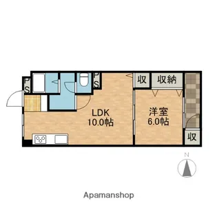 三和第7マンション【2階】の間取り