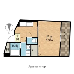 セラフィック・IWT【3階】の間取り