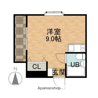 プラットホーム沢良宜【3階】の間取り
