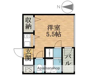 I・F・OOTE【3階】の間取り
