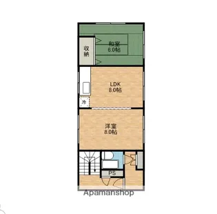 春日ビル【4階】の間取り