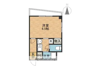 エディントンビル【4階】の間取り