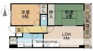 フォーロハーモネート【5階】の間取り