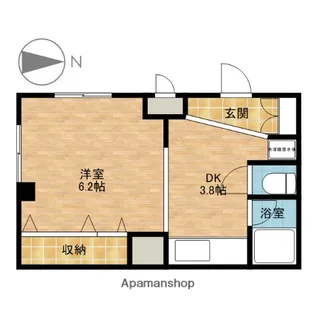 フローラ【2階】の間取り
