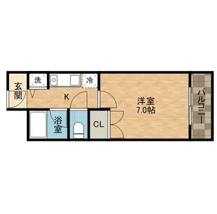 COMFORT【1階】の間取り