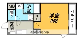 N緑地【2階】の間取り