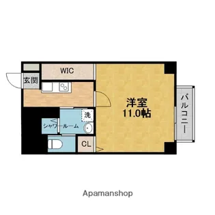 オズコート【101号室】の間取り