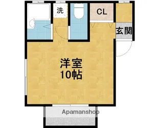 ハピネス千里園【2階】の間取り