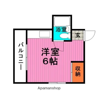 マドレハイツ【4階】の間取り