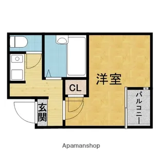 キャロル豊中【2階】の間取り
