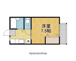 ラ・ルーチェ【2-D号室】の間取り