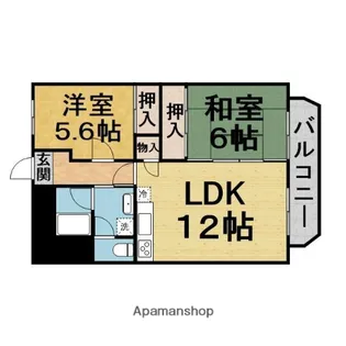 大阪府吹田市春日4丁目【マンション】の間取り