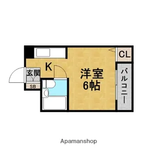 豊中ニューハイツ【212号室】の間取り