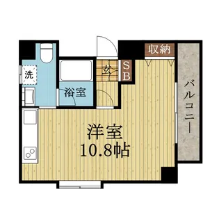 シャインビュー豊中【501号室】の間取り