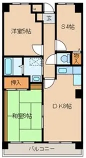 ファミールメゾン【6階】の間取り