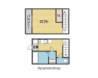 MAISON DE 和【1階】の間取り
