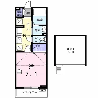 カンタービレ【2階】の間取り