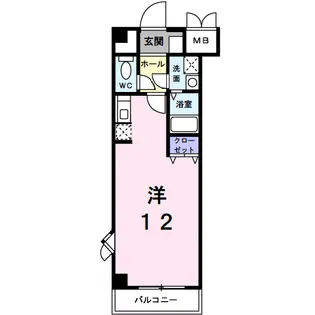 セイバリー尼崎【3階】の間取り