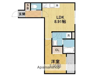 ガレリア大阪空港【1階】の間取り