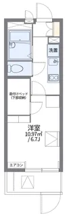 レオパレス加島駅ダイレクトⅡ【1階】の間取り