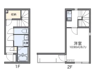 レオネクストASAE【1階】の間取り