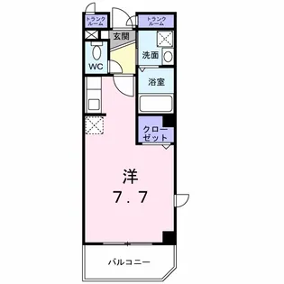 コンフォート宝塚【3階】の間取り