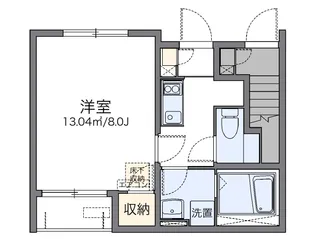 レオネクストプランドール【1階】の間取り
