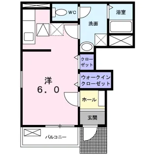 セレーノ西台【1階】の間取り