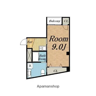 大阪府大阪市淀川区三津屋南1丁目【マンション】の間取り