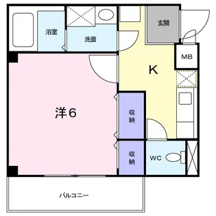 エクセランⅠ【1階】の間取り