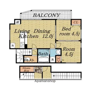 T・S旭丘【3階】の間取り