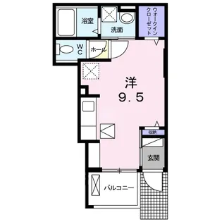 ドリーム セリシール【1階】の間取り