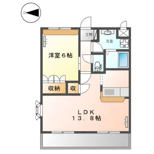 グランディオス【2階】の間取り