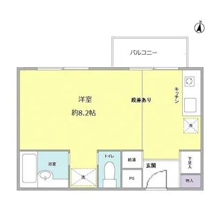 セントラルハイツ津雲台【311号室】の間取り