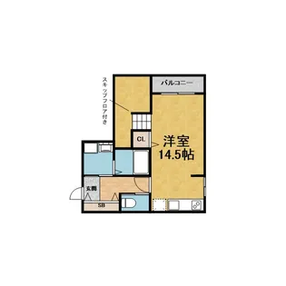 FORESTA末広【303号室号室】の間取り